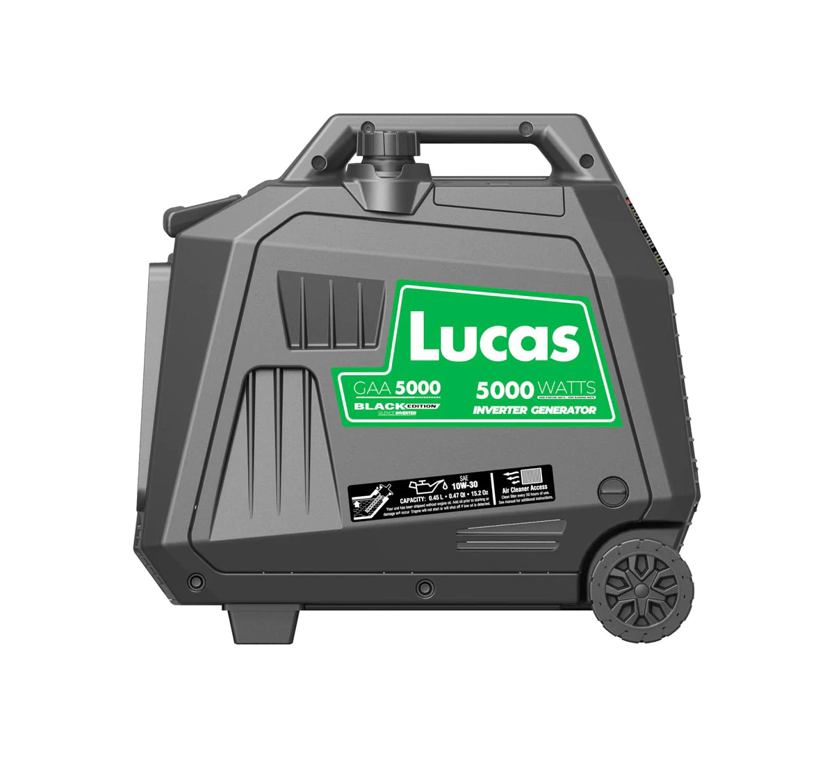Generador inverter Lucas  5,000 WATTS PRENDE POR BEEPER, BOTÓN