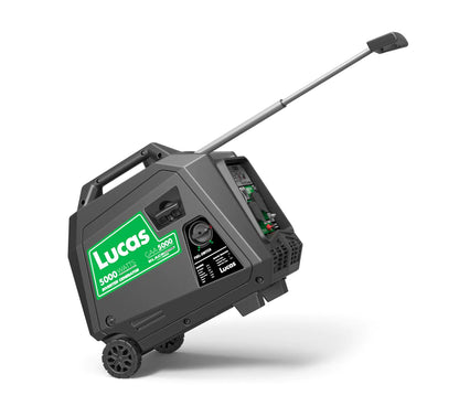 Generador inverter Lucas | 5,000 WATTS PRENDE POR "BEEPER", BOTÓN O YOYO