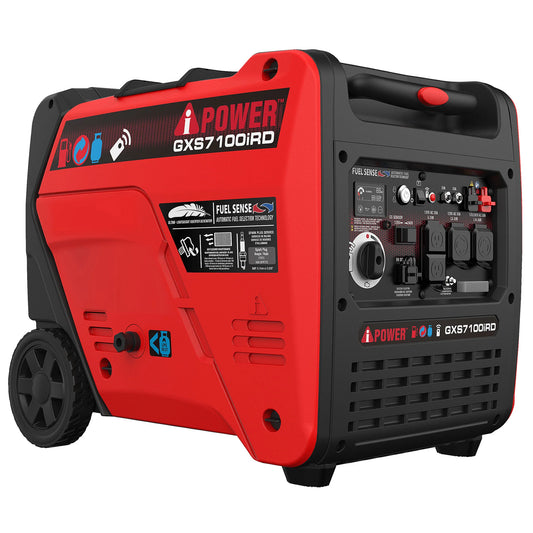 Generador inverter IPower | 7100 WATTS PRENDE POR "BEEPER", BOTÓN O YOYO