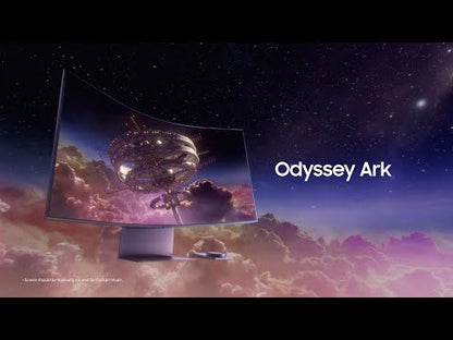 55” Samsung Odyssey Ark 4K UHD 165Hz Quantum Mini-LED Curved Gaming Screen