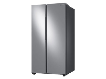 28 cu. ft. Samsung Smart Side-by-Side Refrigerator in Stainless Steel